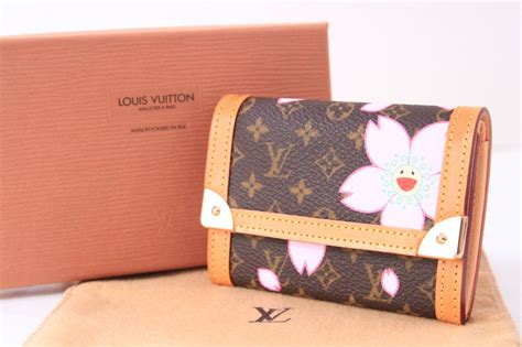 louis vuitton cherry blossom coin purse